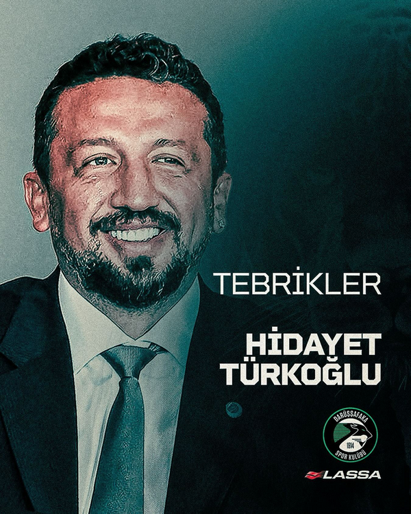 Hidayet Türkoğlu ve Yönetim Kurulu'nu Tebrik Ederiz